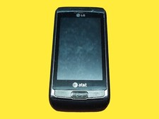 LG Vu CU920 - Maroon Cell phone AT T No/charger Vintage. Turns on/not tested