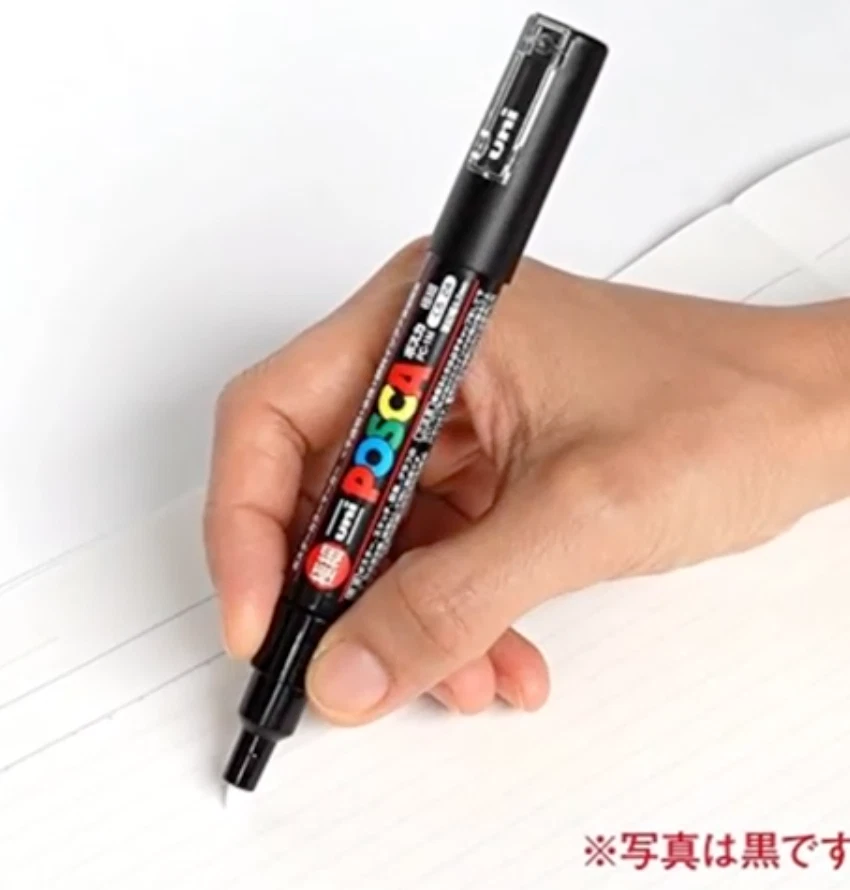 New Mitsubishi Uni Posca PC-1M 12C Marker Pen 0.7mm 12 Color Set Japan - Image 4 of 4