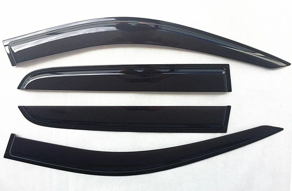 QUALITY Weather shields Weathershields Winodw visors for FOTON Tunland Tinted - image 2 of 4