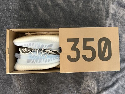 Adidas Yeezy 350 Mono Ice Men’s 195734848223|
