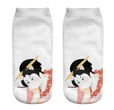 Low Original White Socks White Humanized Cat Geisha