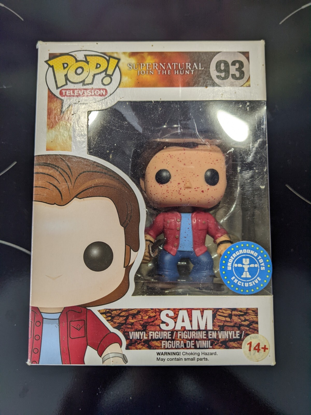 Funko Pop - Sam Bloody Underground Toys Exclusivo 93 - Sobrenatural