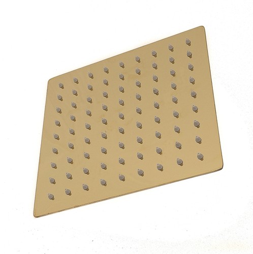 20cm Regendusche Regenbrause Brause Duschkopf Duscharmatur Kopfbrause (Gold01) - Bild 2 von 9