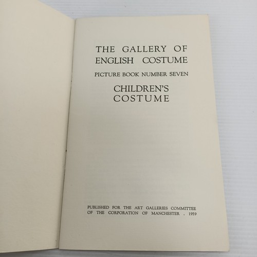 3x The Gallery Of English Costume Picture Books Children Women A Brief View - Picture 13 of 14