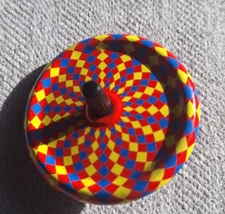 2012 Schylling Multicolor Top Toy 2"