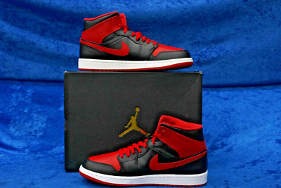 New Mens 2022 Air Jordan 1 Mid 'Alternate Bred' DQ8426 060 Size 10