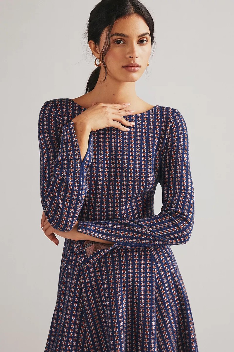 tan lines strapless dress Tan Lines Fitted Midi Dress main image 1
