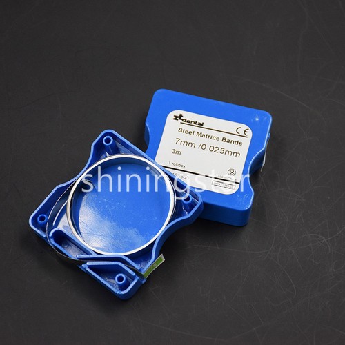 Dental Striproll Stainless Steel Matrix Bands Strips Teeth Restoration 5/6/7 mm - Picture 28 of 28