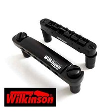 Wilkinson Tune-O-Matic Bridge con coda ABR-1 nero per chitarra stile LP
