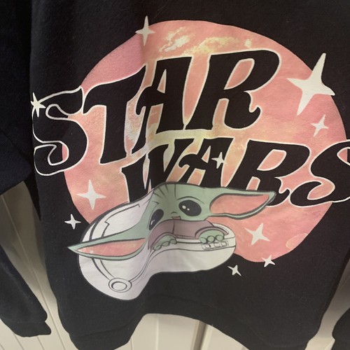 Star Wars Sweatshirt Child 10 Baby Yoda - Picture 4 of 4