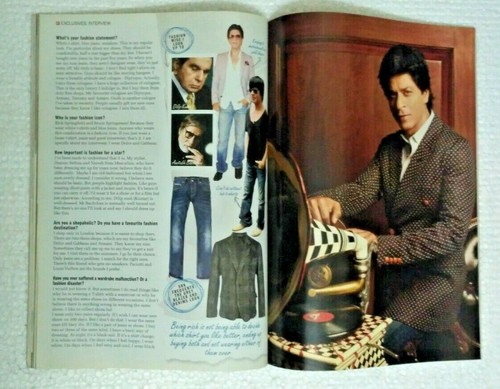 INDIA FILM MAGAZINE FILMFARE OCT 2013 FASHION ISSUE - Picture 3 of 3