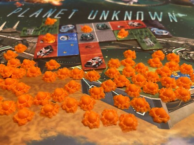 3D Brettspiele Planet Unknown 3D Druck Zubehör Meteoriten Techmarker