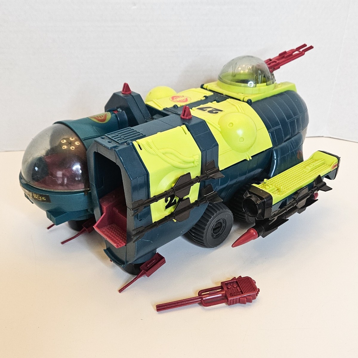GI Joe ARAH Cobra Bugg Vehicle 1988 For Parts or Restore Submarine