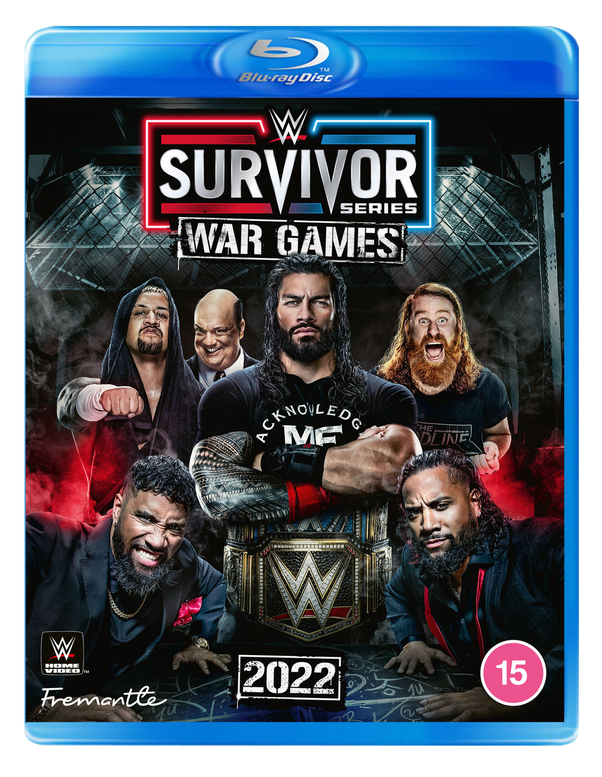 WWE: Survivor Series WarGames 2022 (Blu-ray) Roman Reigns Ronda Rousey