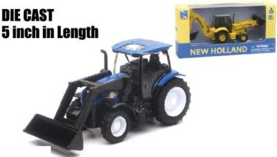 New-Ray New Holland T8 mit Frontlader Maßstab 1:50