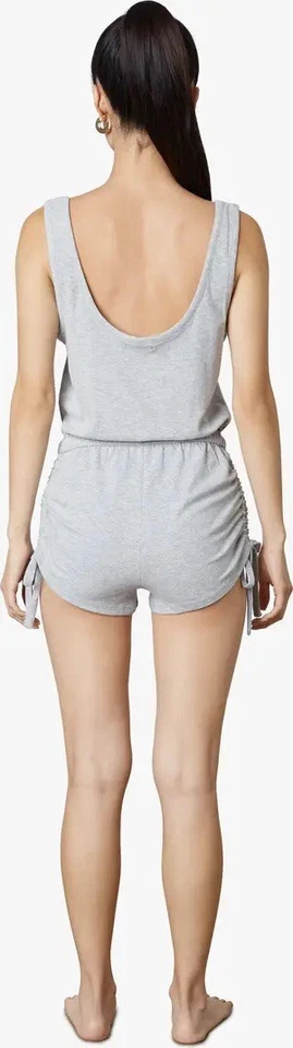 Mameluco Hacci gris jaspeado sin mangas talla Xs NIA Foto 3 de 4