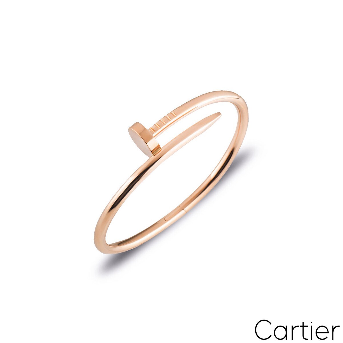 Cartier Rose Gold Juste Un Clou Bracelet Size 17 B6048117 RRP: £7,650