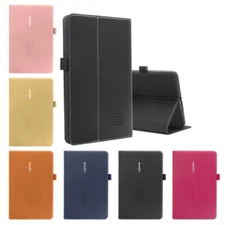 Folio Leather Smart Cover Case Stand For RCA 7 Voyager & RCA Voyager II 7 inch 