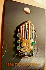 HARD ROCK CAFE ATHENS HRC's 50th ANNIVERSARY GLOBAL SERIES 3D LANDMARK 2021 PIN