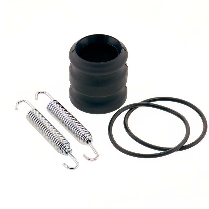 Xross Ring＋ES_PLATE 2個セット Yamaha YZ250 01-22 Exhaust O-Rings, Springs, Silencer Flange