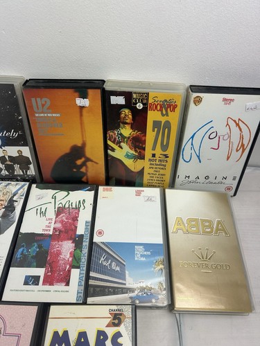 Bundle Of Music/Concert/Promo vhs Tapes - Picture 3 of 9