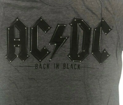 AC/DC BACK IN BLACK Tシャツ Lサイズ NEW AC/DC Men's Back In Black T-shirt Tee Size Large | eBay