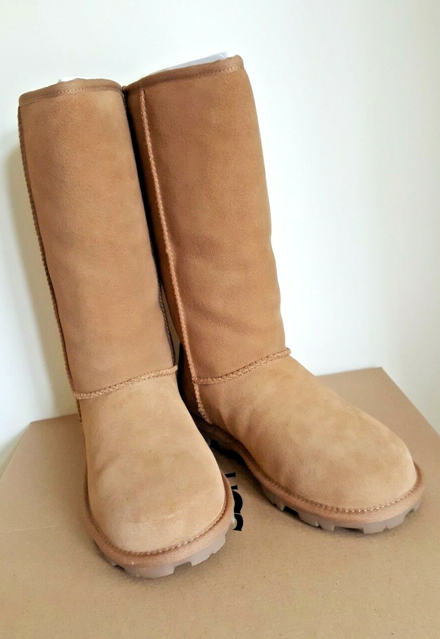 BNIB UGG Australia Chestnut Essential Tall Boots (RRP £200) UK 4.5 - 5