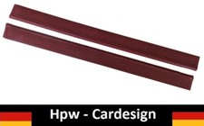 Einstiegsleisten Auflage Gummi Gummimatte Einstieg für Mercedes R107 Burgundy