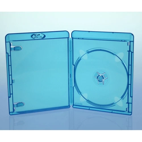 0,45€/Stück - AMARAY Blu-Ray Hüllen 11mm - 152 Stück blau