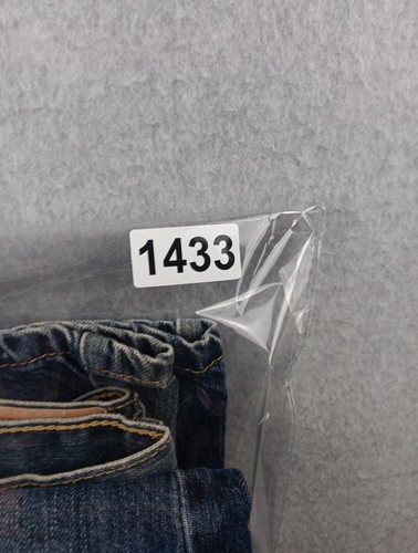 Levi 505 blue denim jeans size 22 x 22 Youth 8 Slim - Picture 8 of 8