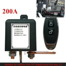 12V Car Battery Disconnect Cut Off Isolator Master Switches with Remote Control