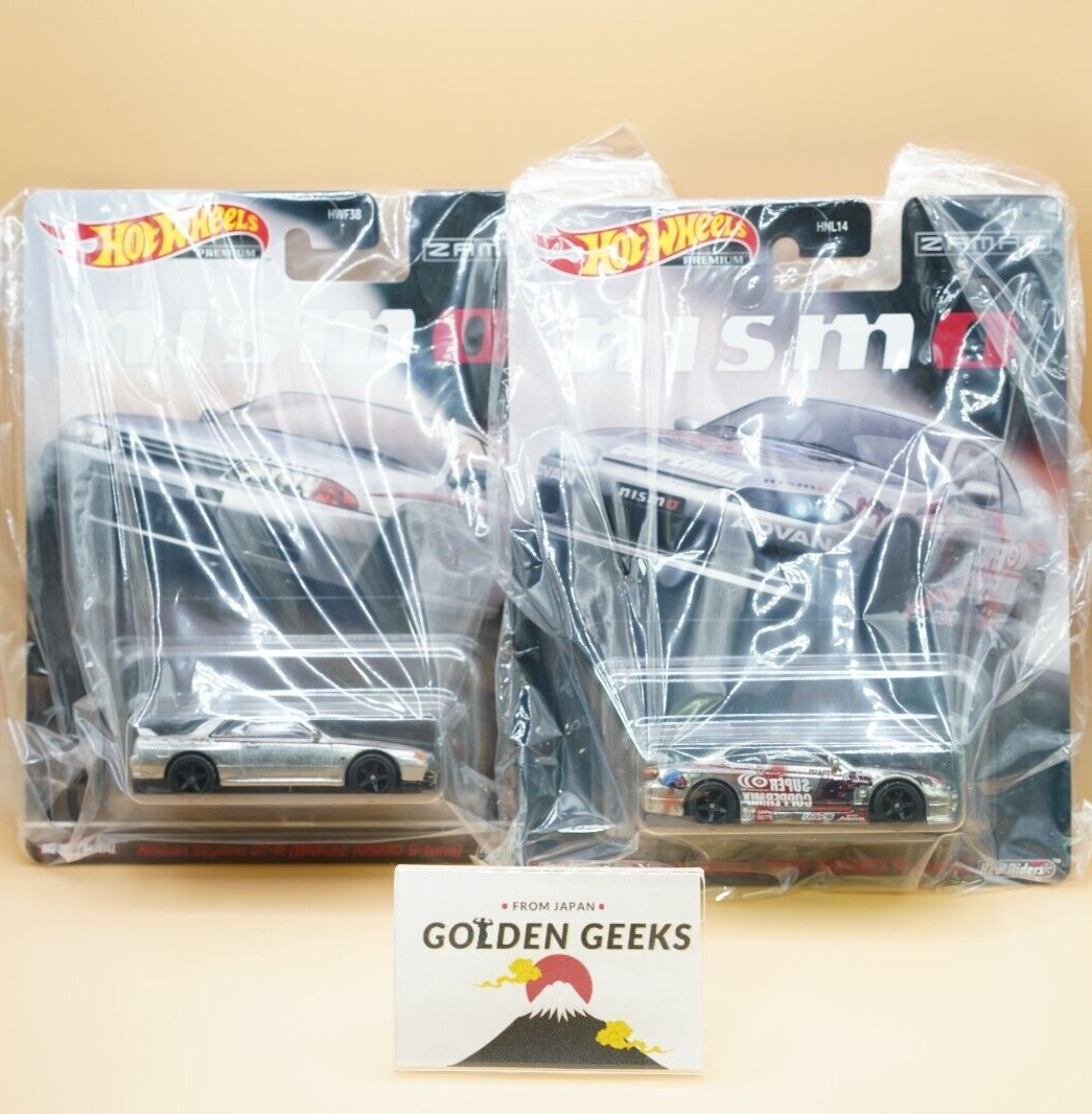 [Set of 2] Hot Wheels 2024 Skyline R32 & Silvia S15 2023 Nismo Festival