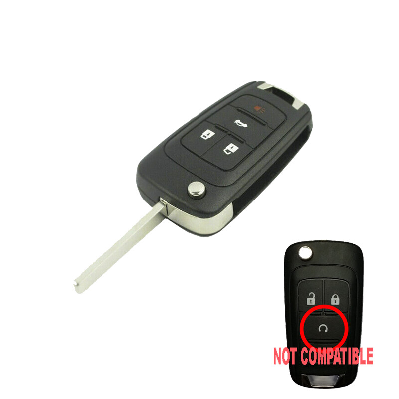Chevrolet Sonic 2012-2017 Replacement Key Fob Shell Case