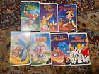 Disney Vhs Fox & Hound Aladdin Dumbo Pinocchio Jungle Book Beauty & Beast 101…
