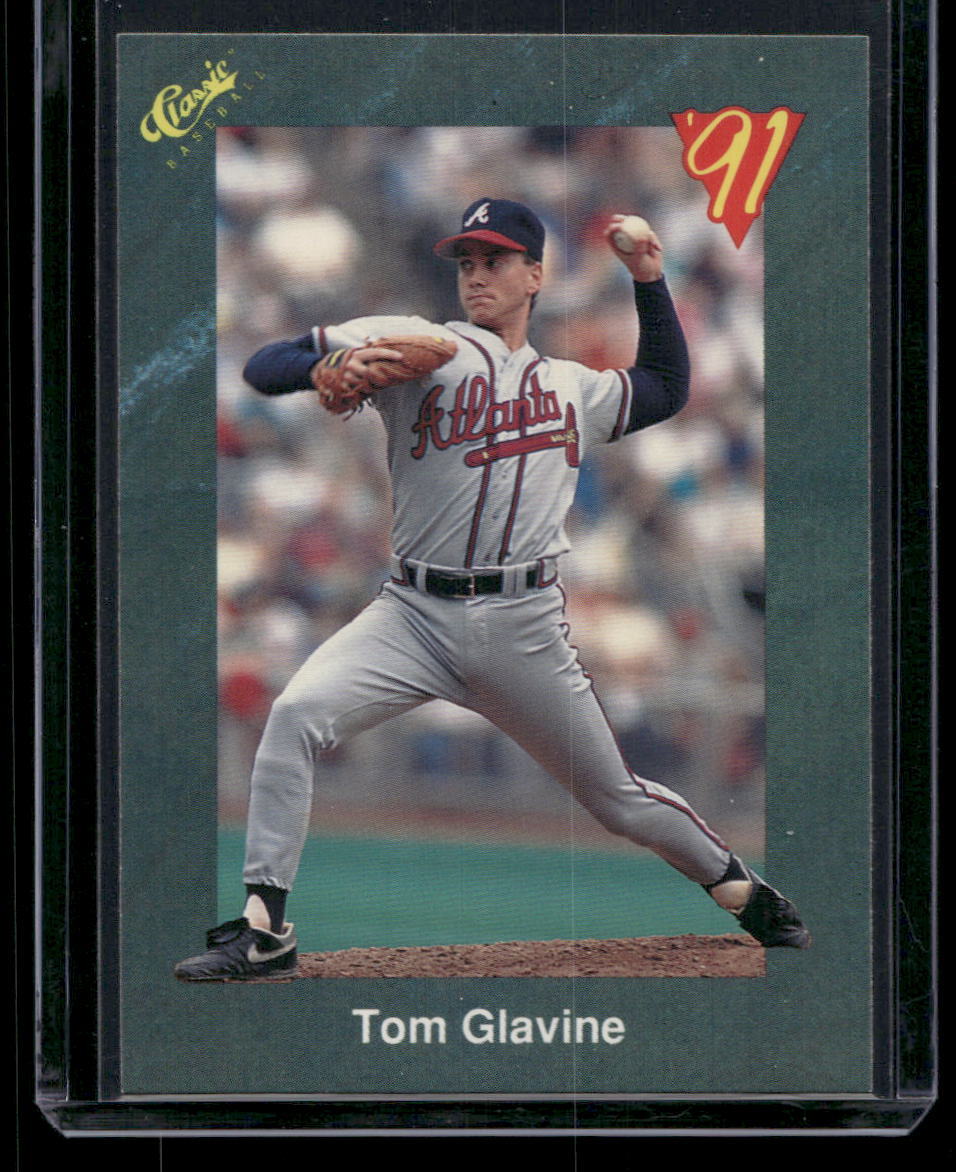 1991 Classic III #T26 Tom Glavine Atlanta Braves Baseball Card