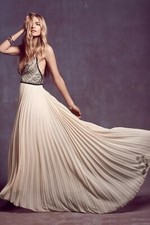Free People Belle Of The Ball Gown Dress TEA Sz 0