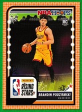 2023-24 Panini Haunted Hoops Orange Rising Stars Brandin Podziemski RC #297