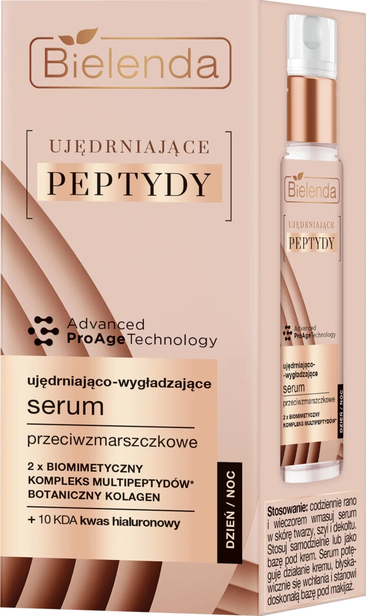 Bielenda Firming Smoothing Anti Wrinkle Serum Botanic Collagen Hyaluronic Acid