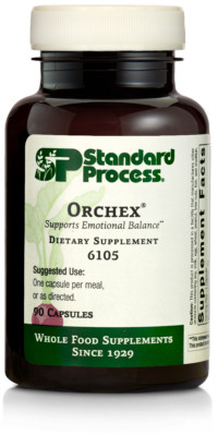 Standard Process Orchex Whole Food Nervous System Supplements, 90 Capsules