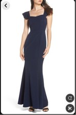 Wayf Fishtail Maxi Dress Medium Mermaid Trumpet Sweetheart Formal Elegant Gown