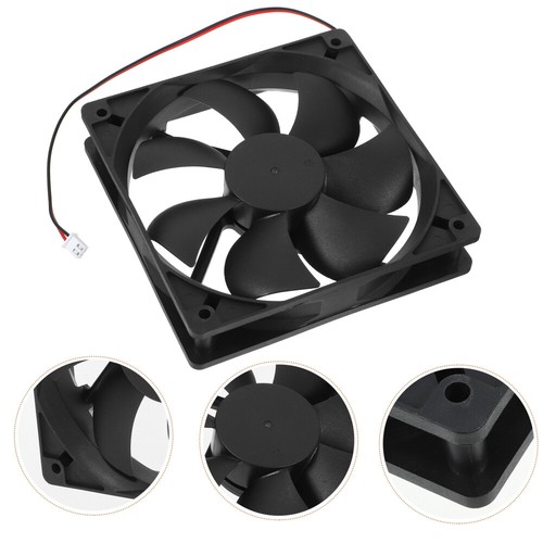 Computer-Lüfter, 12 cm, Computer-Kühler, 12 V, elektronischer bürstenloser