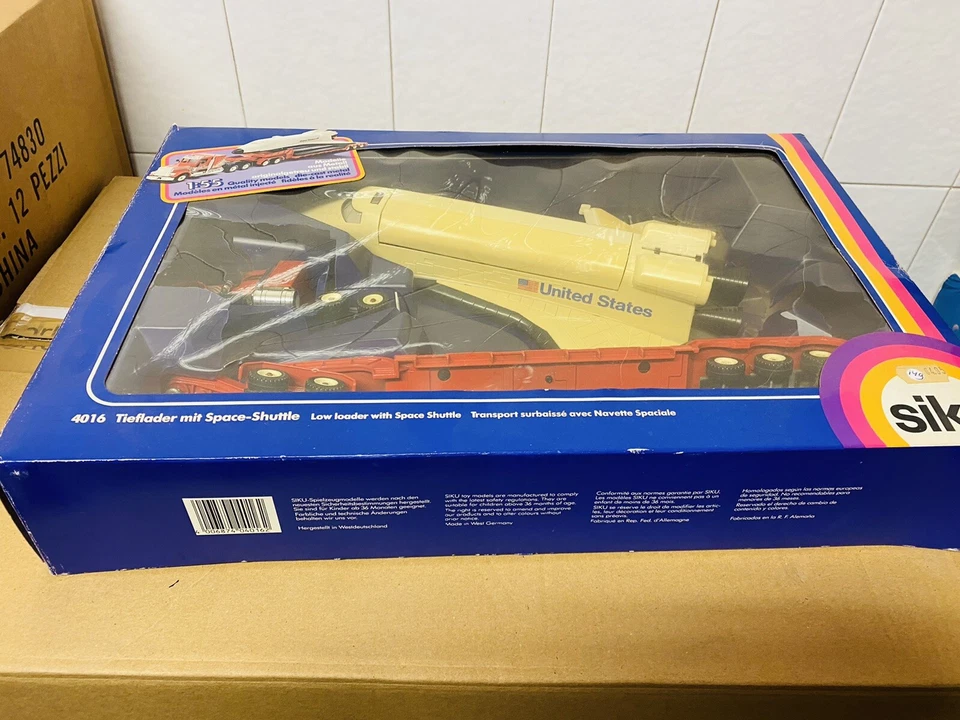 SIKU 4016 TRASPORTO SPACE SHUTTLE LOW ROADER CONDIZIONI SPLENDIDE - Immagine 2 di 4