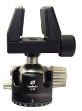 LEOFOTO LH-55GS 55mm Low Profile Ball Head w GS-2 Rifle Clamp