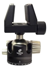 LEOFOTO LH-55GS 55mm Low Profile Ball Head w GS-2 Rifle Clamp
