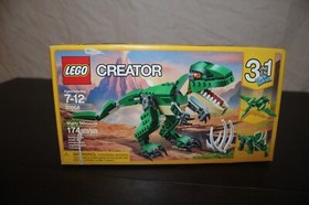 LEGO CREATOR: Mighty Dinosaurs (31058) 100% Complete With Box and Booklet