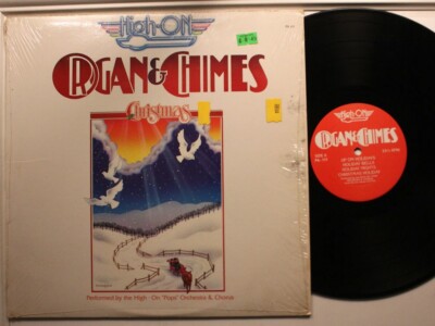 High On Pops Orch. Lp Organ & Chimes Christmas On High On - Vg+