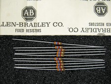 Allen-Bradley 3.6k Ohm 1/4 Watt 5% RC07GF362J Carbon Comp Resistor (10 pcs)