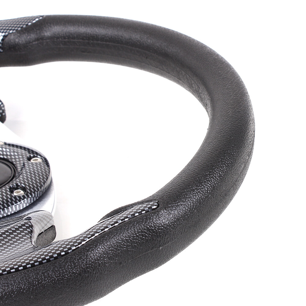 Golf Cart Steering Wheel for EZGO TXT RXV Club Car DS Yamaha Black Hot