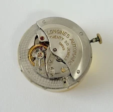 Longines Caliber 19 AS Automatic Watch Parts Movement Balance Fork Spring 19AS