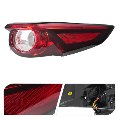 For 16-23 Mazda CX-9 Passenger Side Tail Light TK50-51-150B Outer LED Rear Lamp